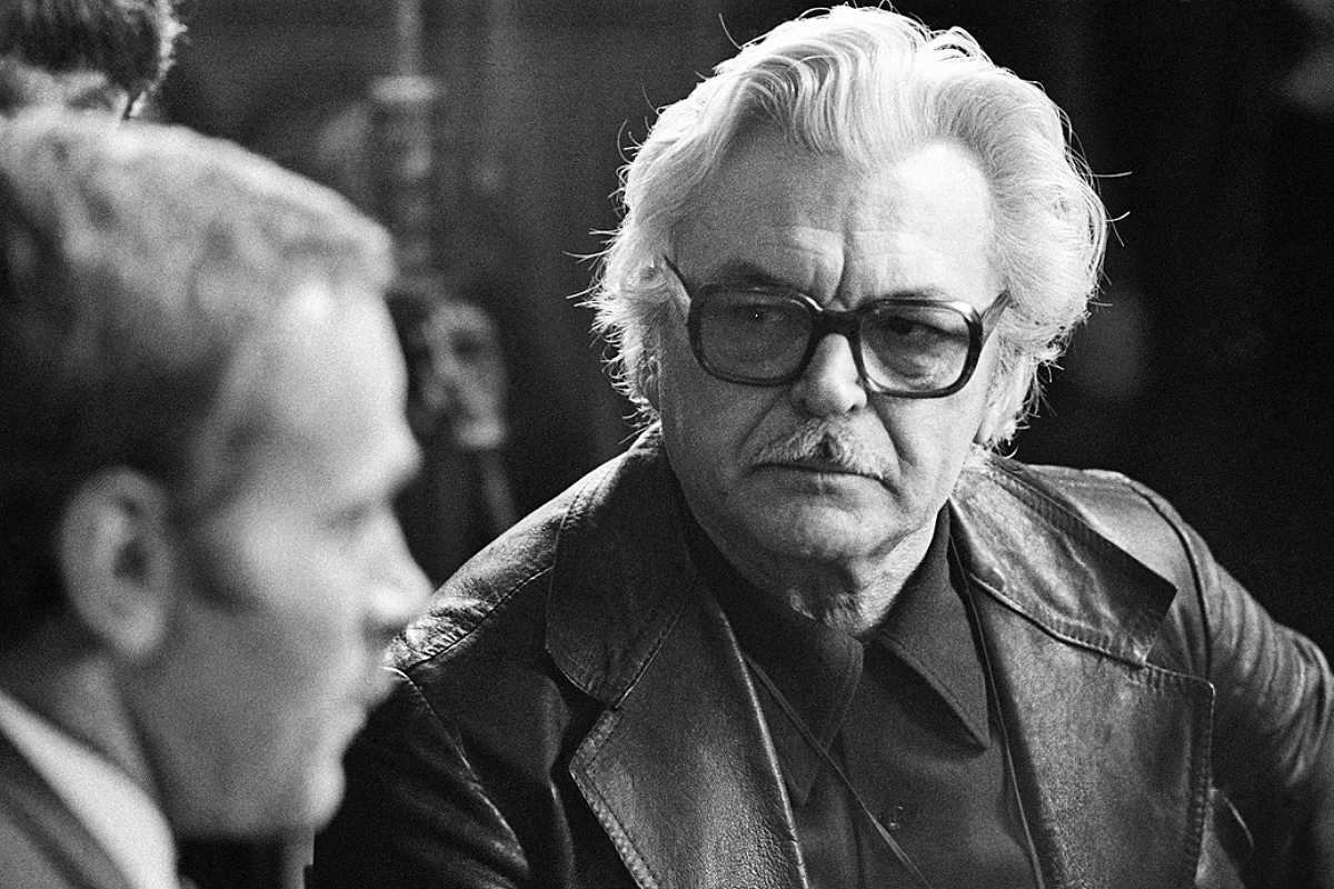 Сергей Бондарчук на съемках фильма «Красные колокола». 1981 год