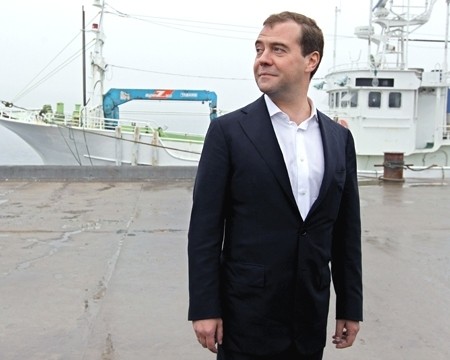 Д.Медведеву жалко времени на комментарии по поводу протеста Японии 