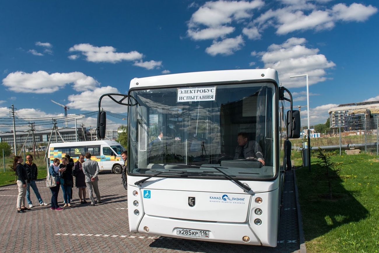 "КАМАЗ" испытал транспорт нового поколения - электробус