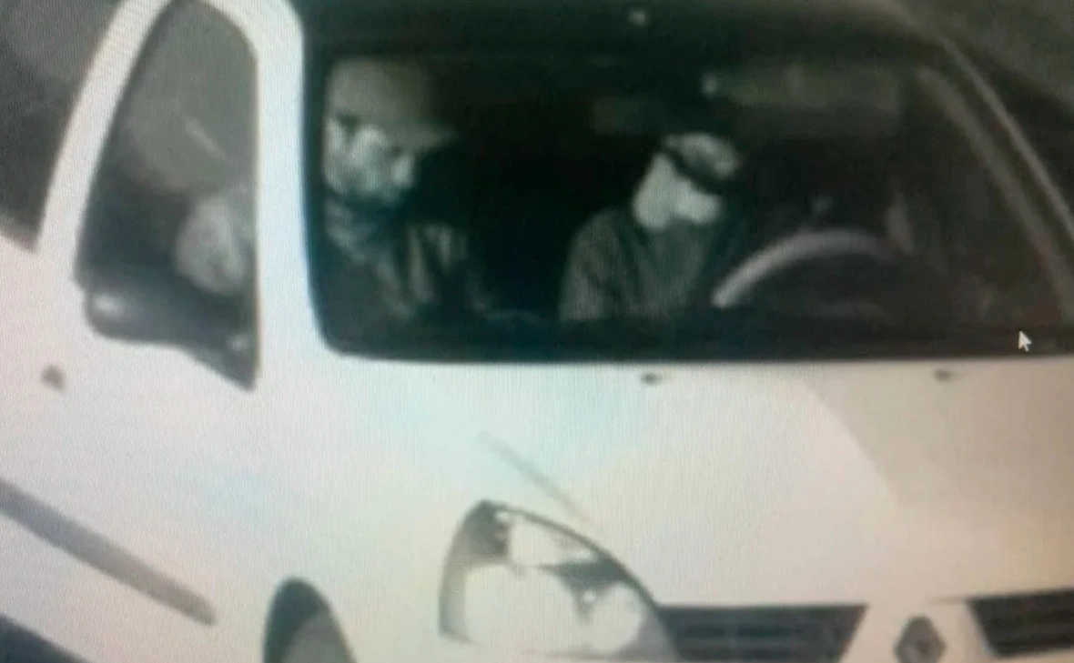 кадр с камеры видеонаблюдения