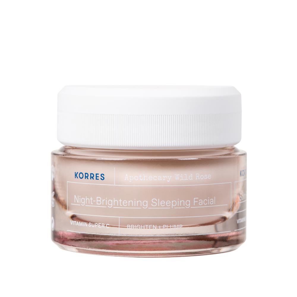 Ночной крем с экстрактом дикой розы, Korres, 3861 руб. (luxecosmetics.ru)
