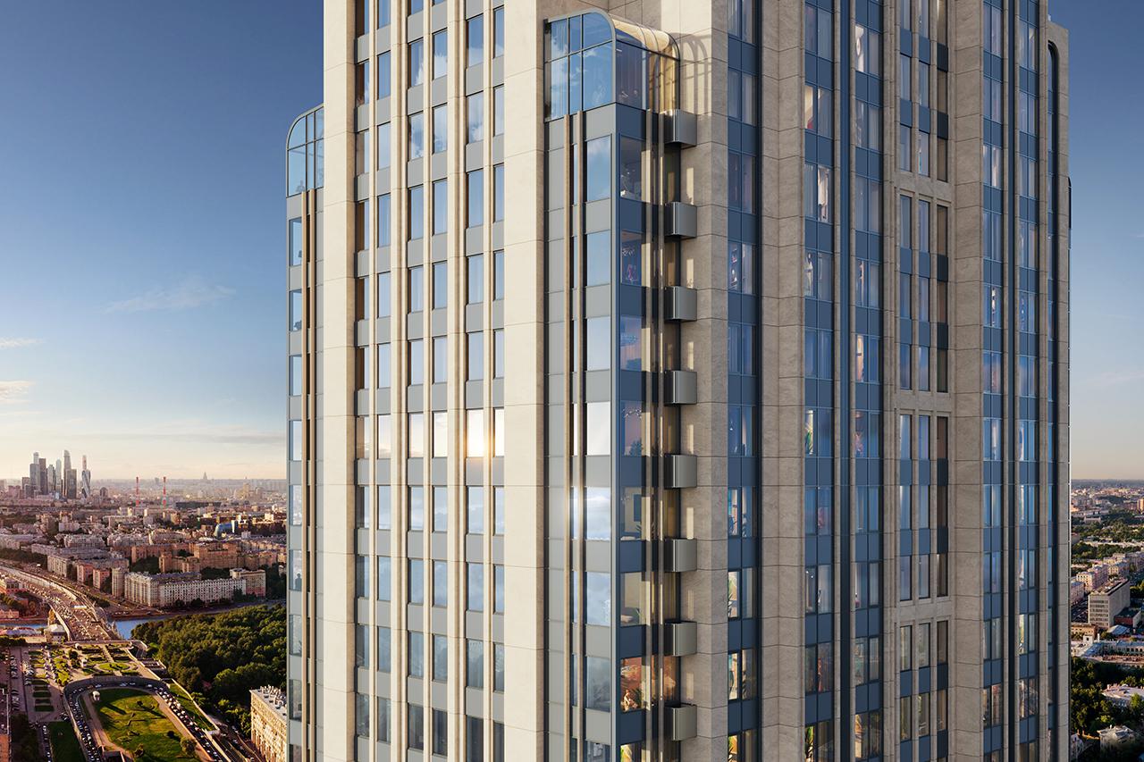 Фасады Five Towers