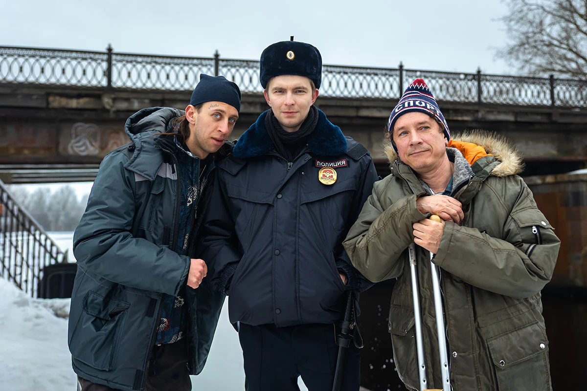 Фото со съемок сериала «Шик»