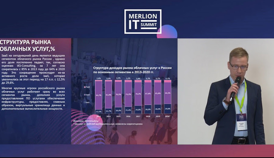 Выступление Дениса Патрикеева на MERLION IT Summit 2021
