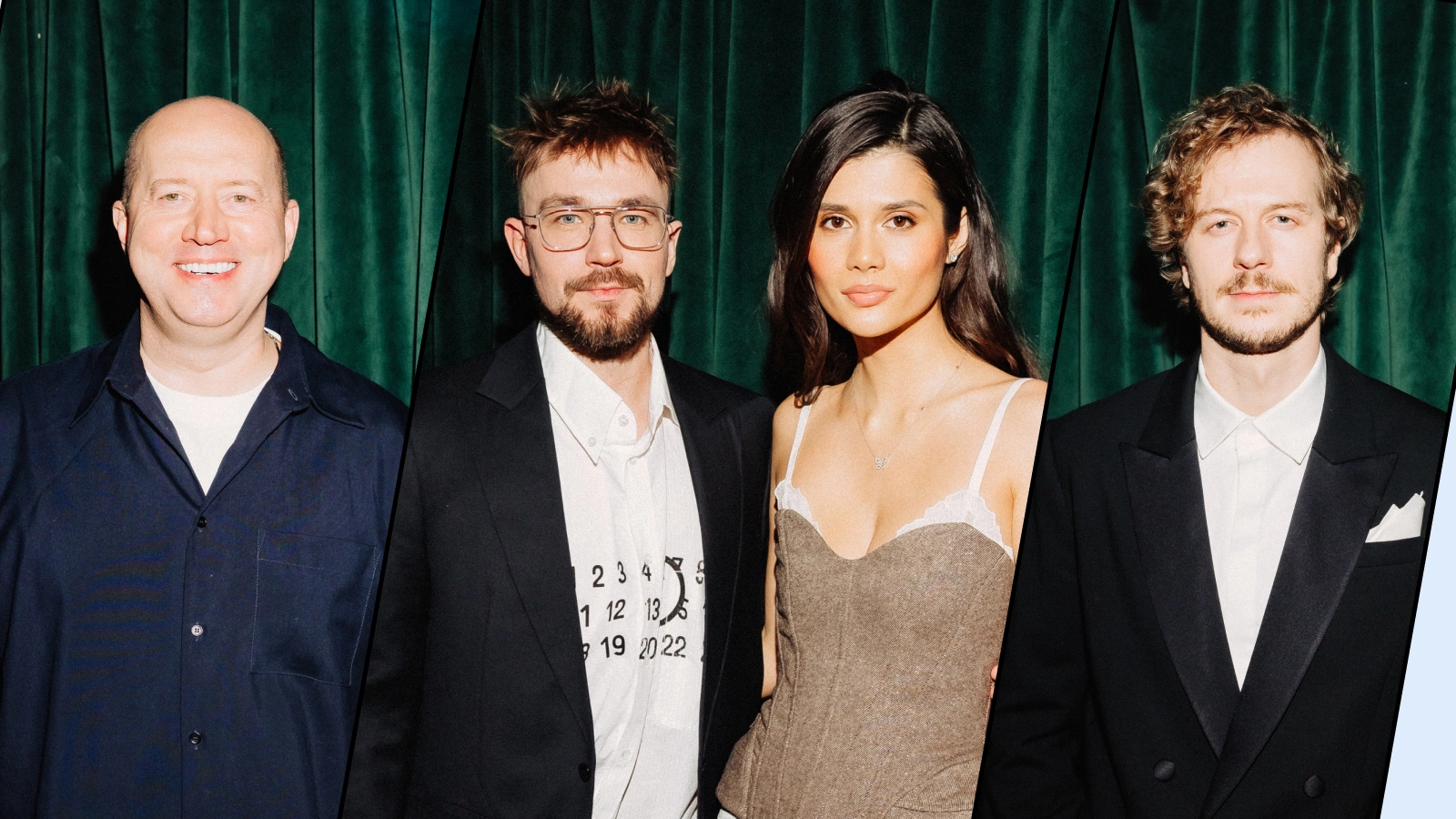 Сергей Бурунов, Александр Петров с супругой, Тихон Жизневский