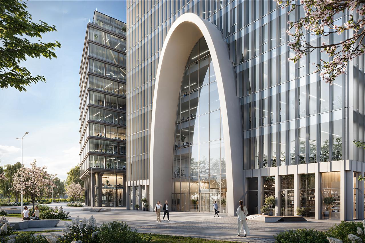 Премиальный бизнес-центр STONE Мневники 1