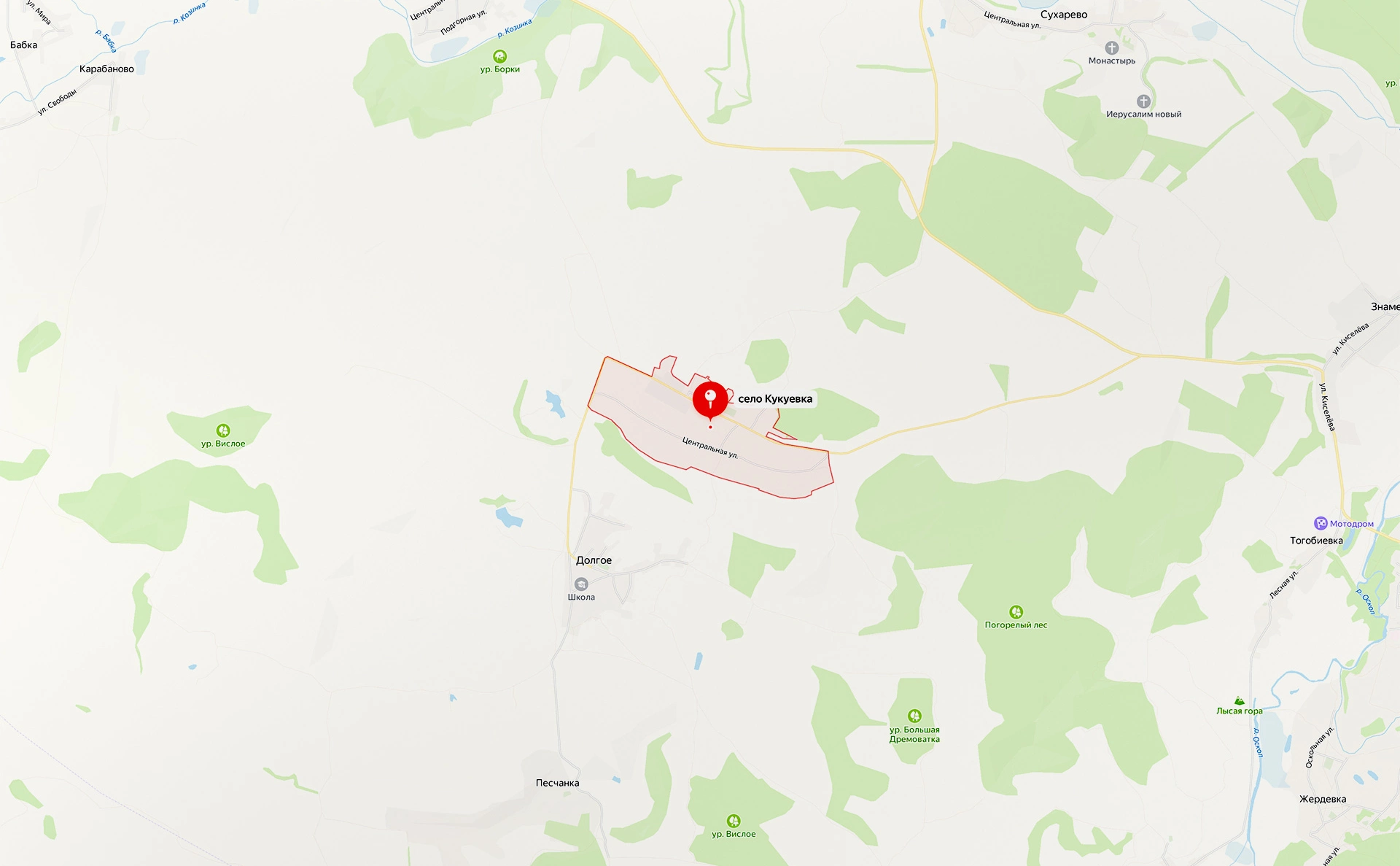 сервис «Яндекс.Карты»