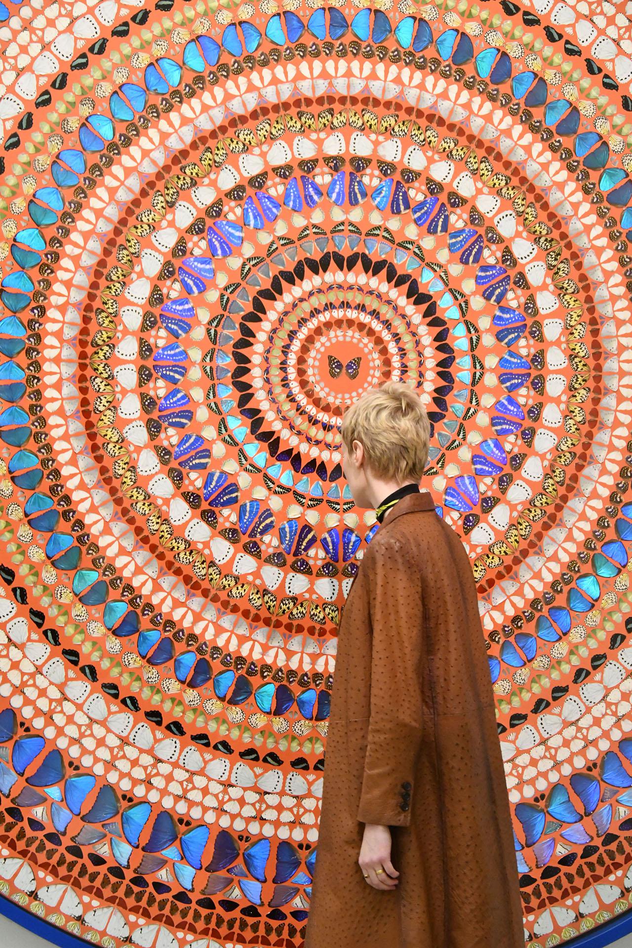 Работа Дэмиен Херста&nbsp;&laquo;Божество&raquo; на выставке в лондонской галерее&nbsp;White Cube Mason's Yard,&nbsp;2019 год