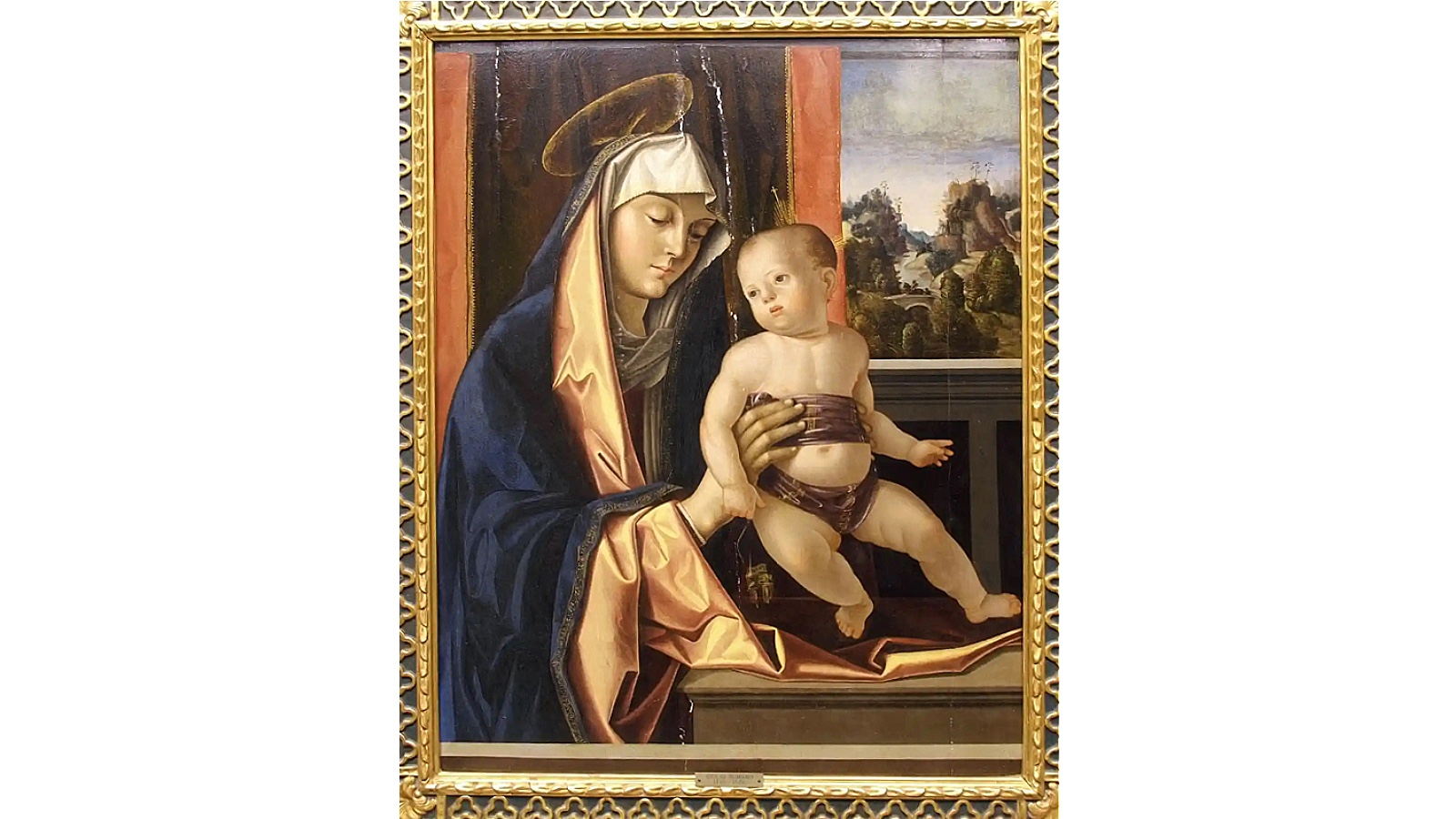 . Art Recovery International / X (заблокирована на территории России).Полотно «Мадонна с младенцем» было написано итальянским художником Антонио Соларио в XVI веке