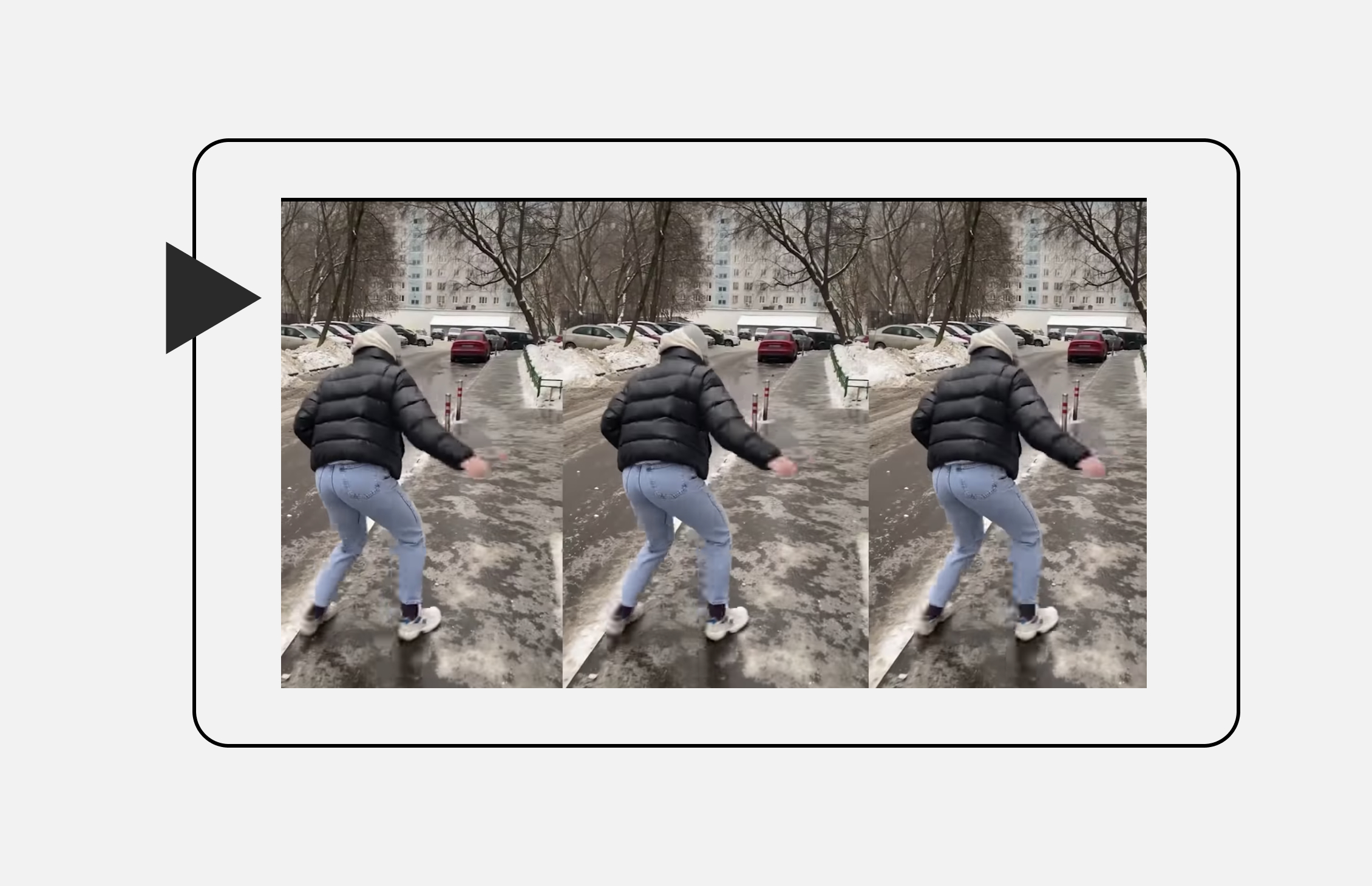 «Ноги сами в пляс»: Шнуров выпустил третий клип про гололед в Петербурге