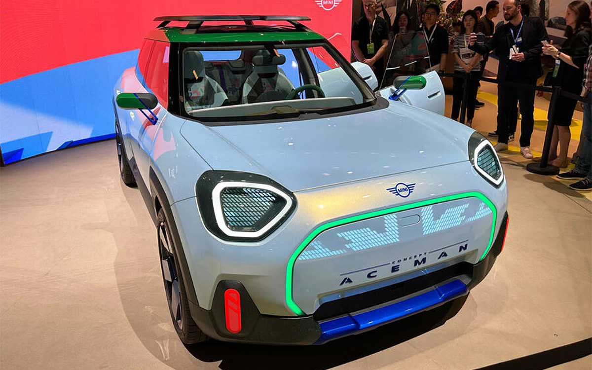 Концепт&nbsp;Mini Aceman на Шанхайском автосалоне &mdash; 2023