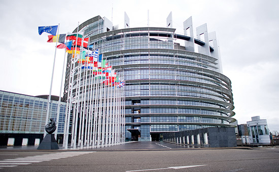 Здание Европарламента в Страсбурге


