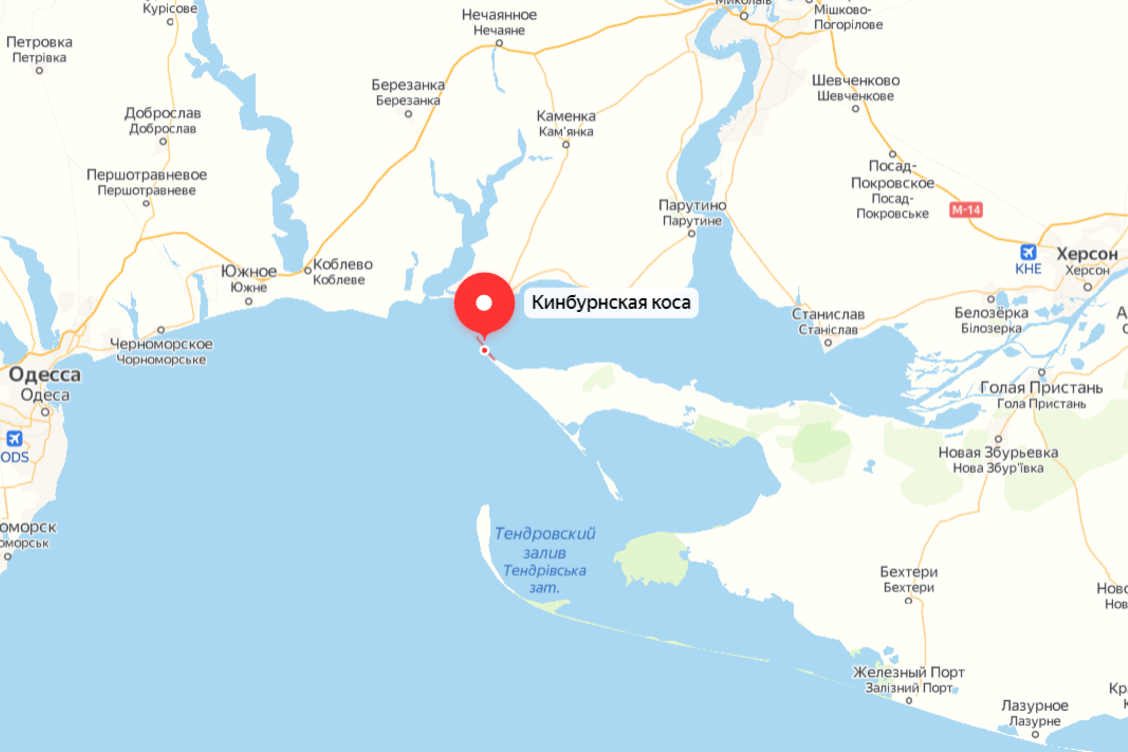 Власти заявили о контроле России над частью Николаевской области Украины