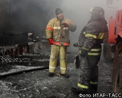 На юге Москвы произошел пожар на складе с медикаментами