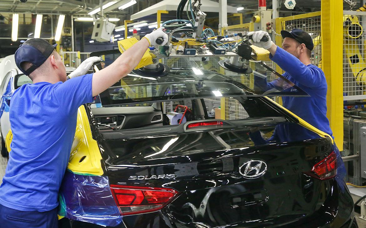 «Ведомости» узнали о возобновлении работы завода Hyundai в Петербурге