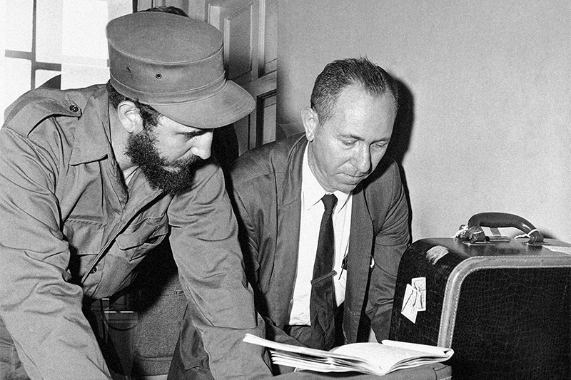 Фидель Кастро и Жуль Дюбуа




