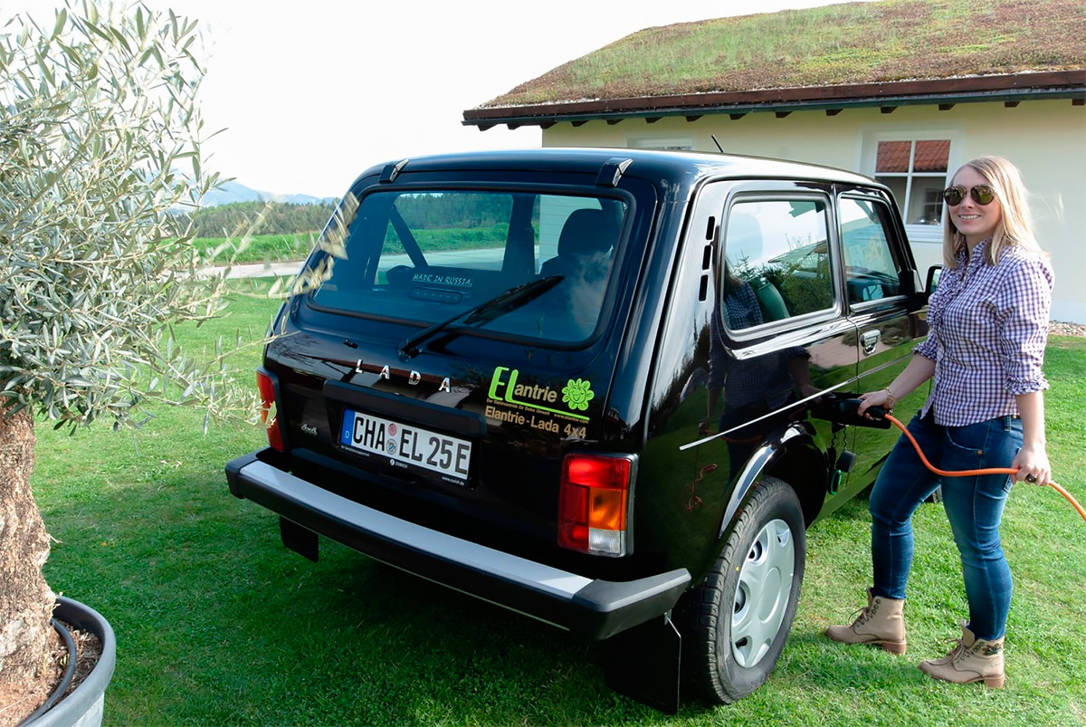В Германии разработали электрическую Lada Niva. Фото и цены