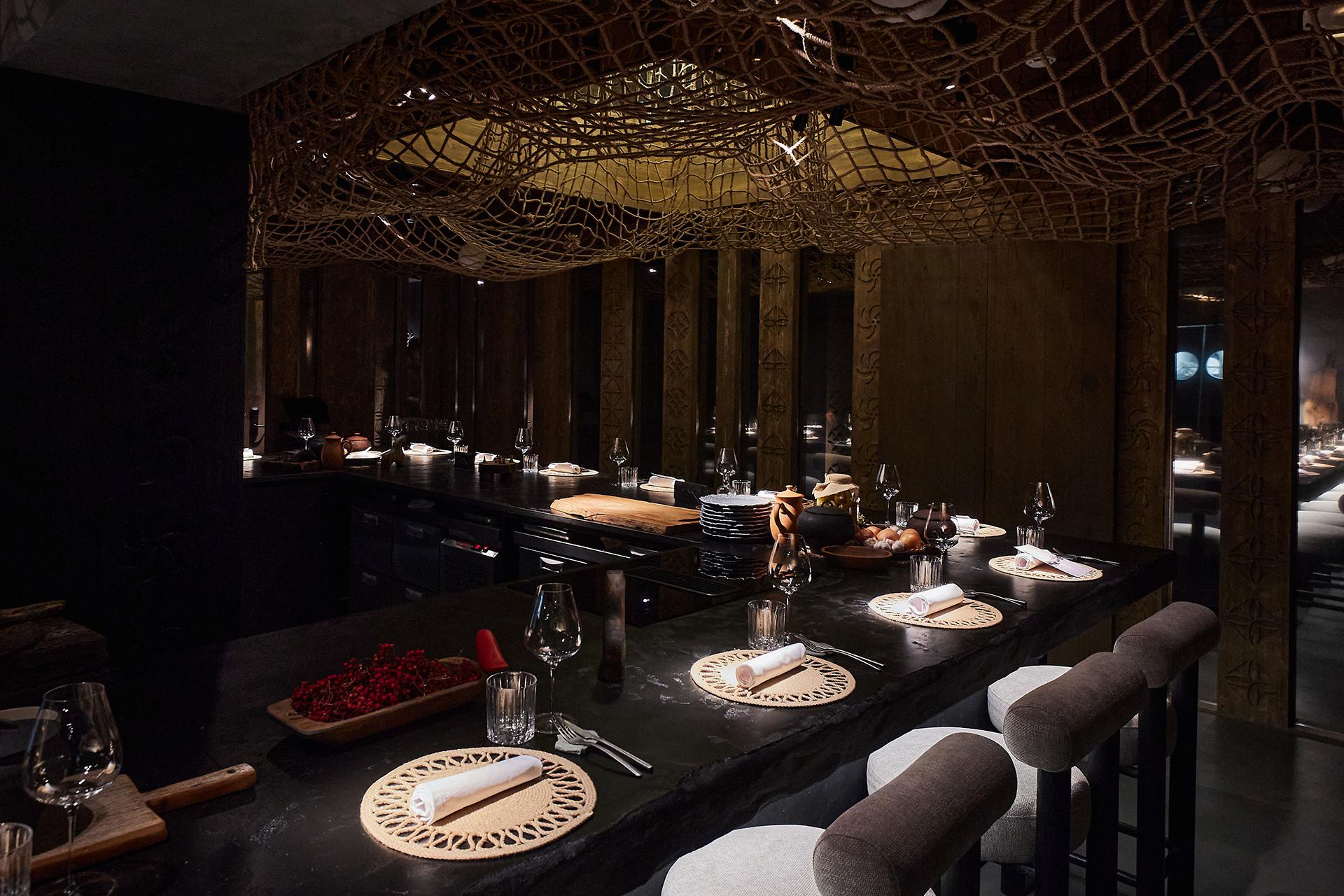 Интерьер ресторана «Код Севера»