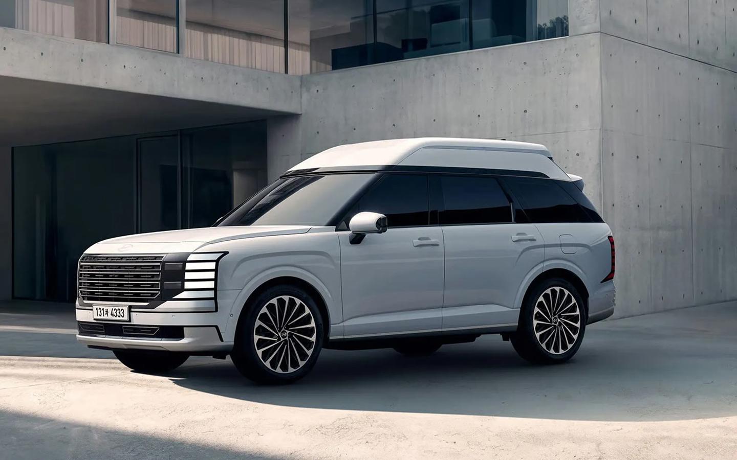 Представлен обновленный Hyundai Palisade с крышей-лифтом и сканером ям