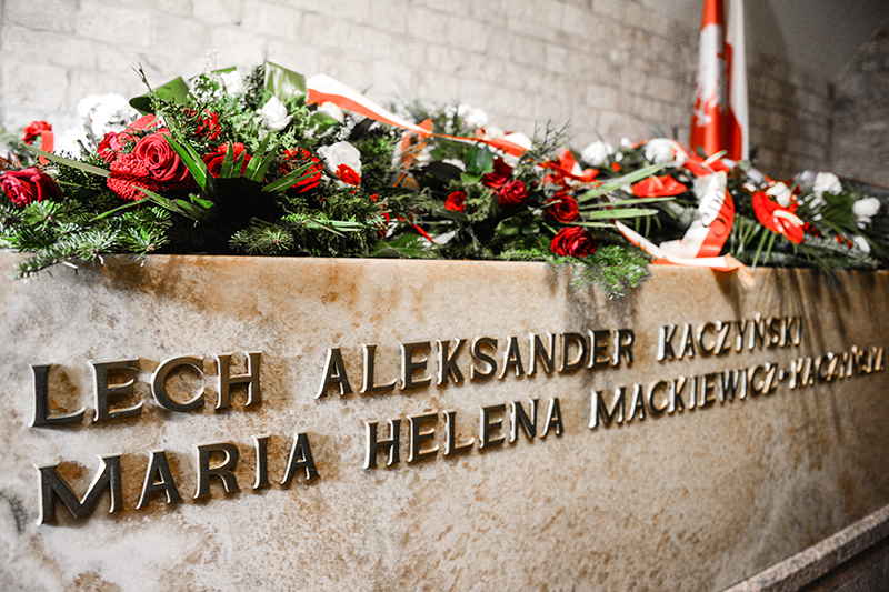 Местом захоронения Леха Качиньского и его супруги Марии&nbsp;в городе Краков, Польша


