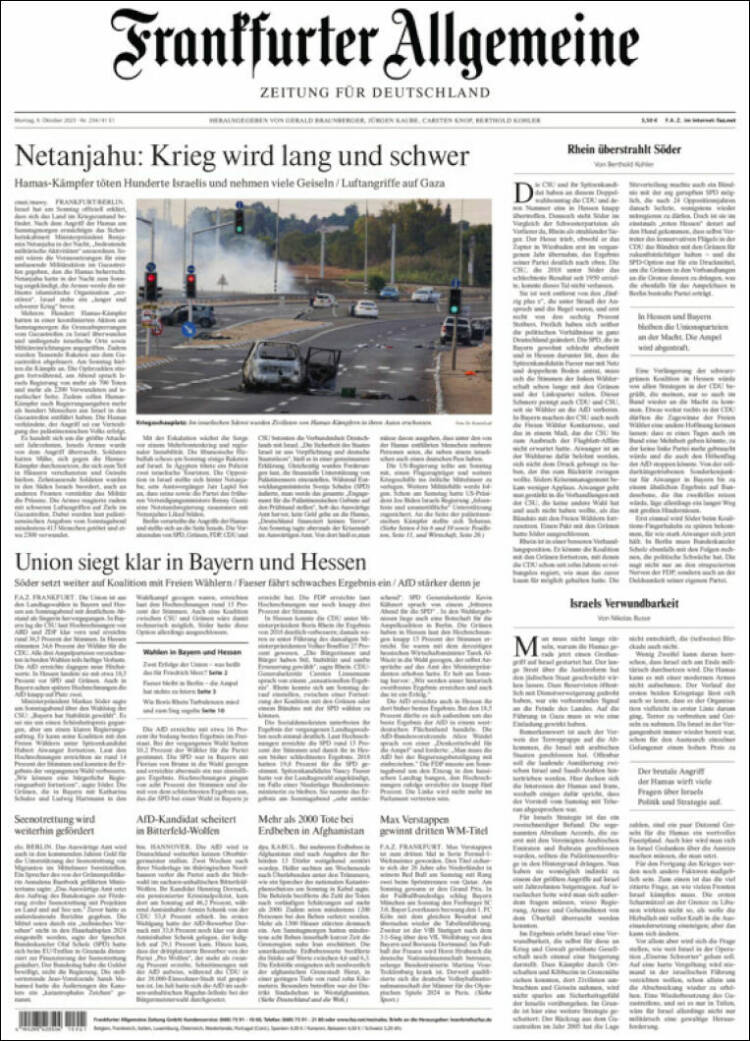 Frankfurter Allgemeine, Германия