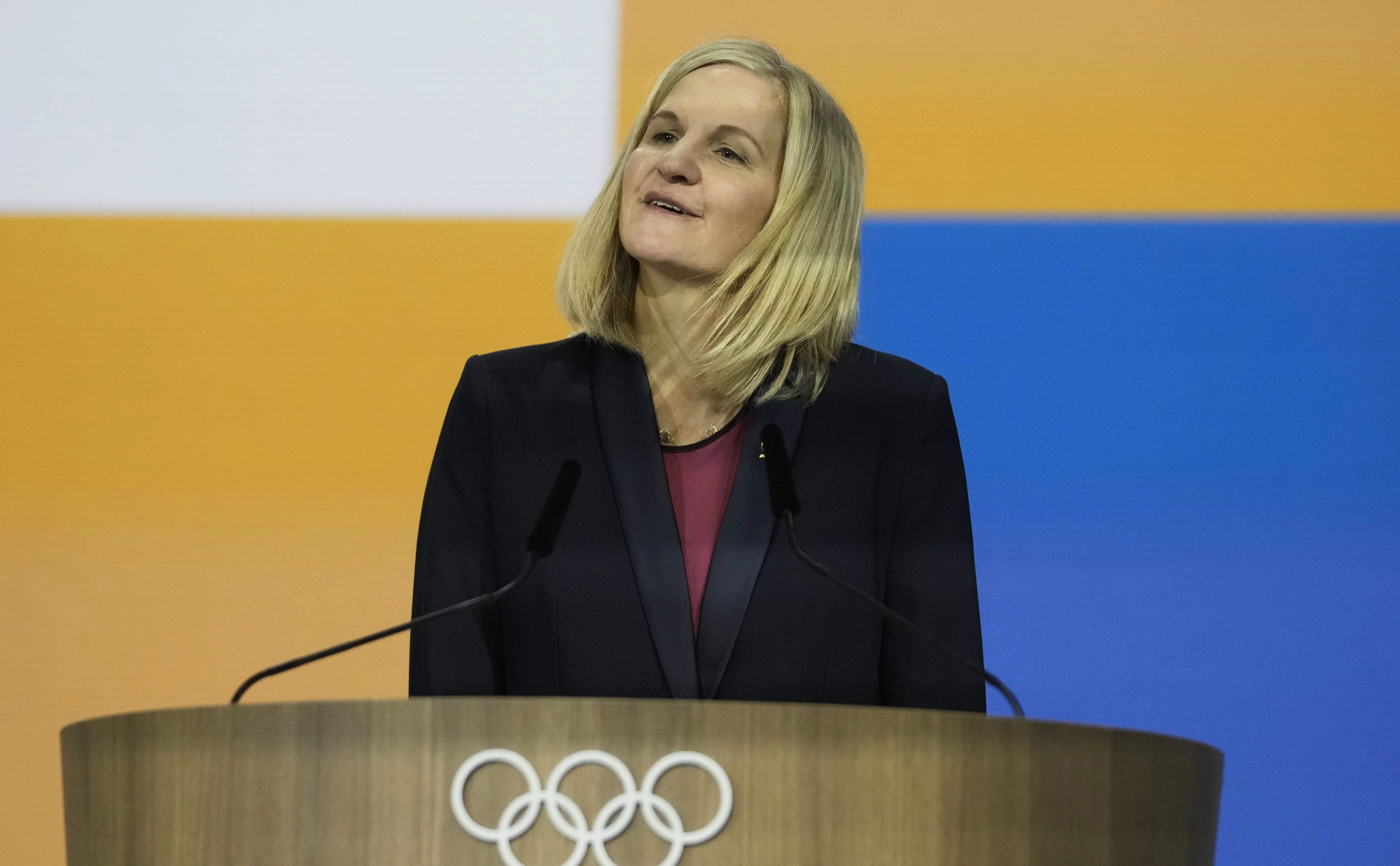 Двукратная олимпийская чемпионка Кирсти Ковентри из Зимбабве, избранная на пост президента Международного олимпийского комитета (МОК) (AP\TASS)