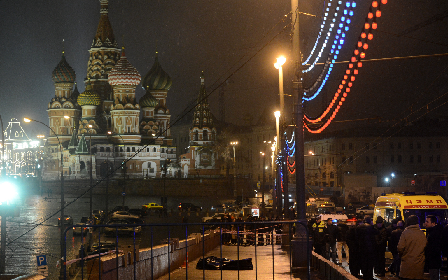 Спутница Немцова сообщила о первых минутах после убийства