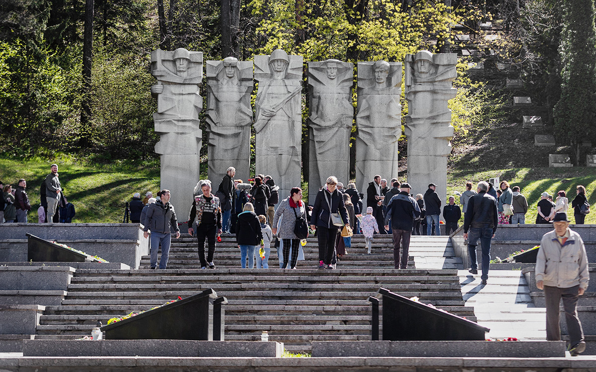 Мемориал советским воинам Великой Отечественной войны на Антакальнисском&nbsp;кладбище