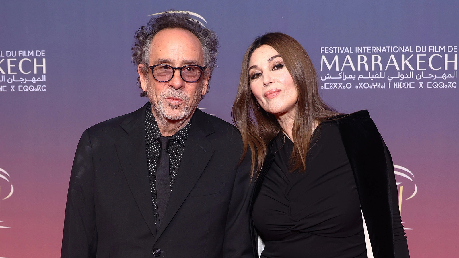 Тим Бёртон и Моника Беллуччи