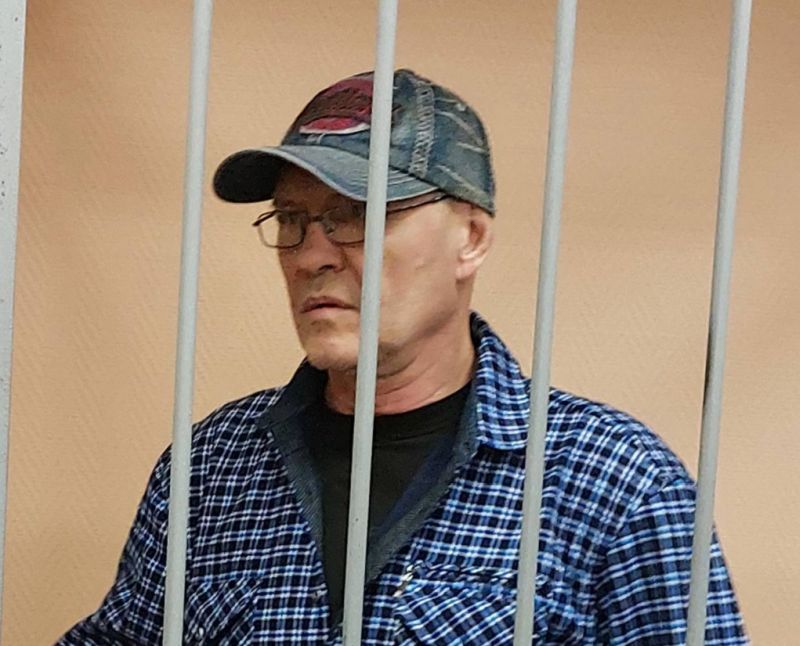 Олег Каштело в зале суда