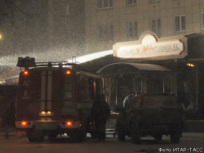 Пожар в ночном клубе в Перми