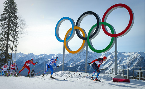 Во время Олимпиады в Сочи


