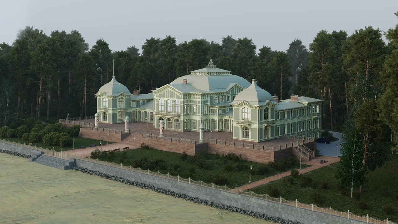 Проект реконструкции «Сестрорецкого курорта», Курзал