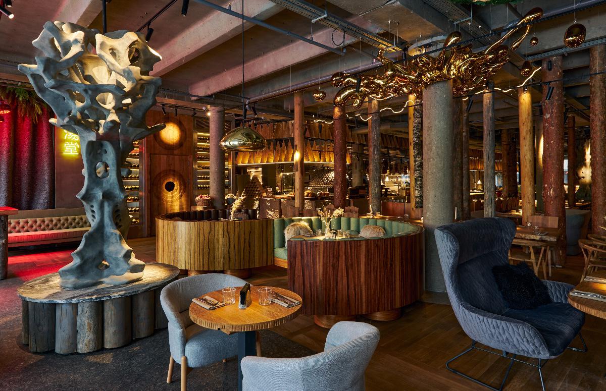 Интерьер ресторана «Чудо-Юдо»