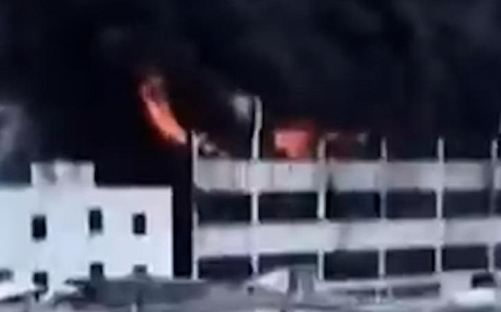 Как выглядел пожар на фабрике в Китае, где погибли 28 человек. Видео