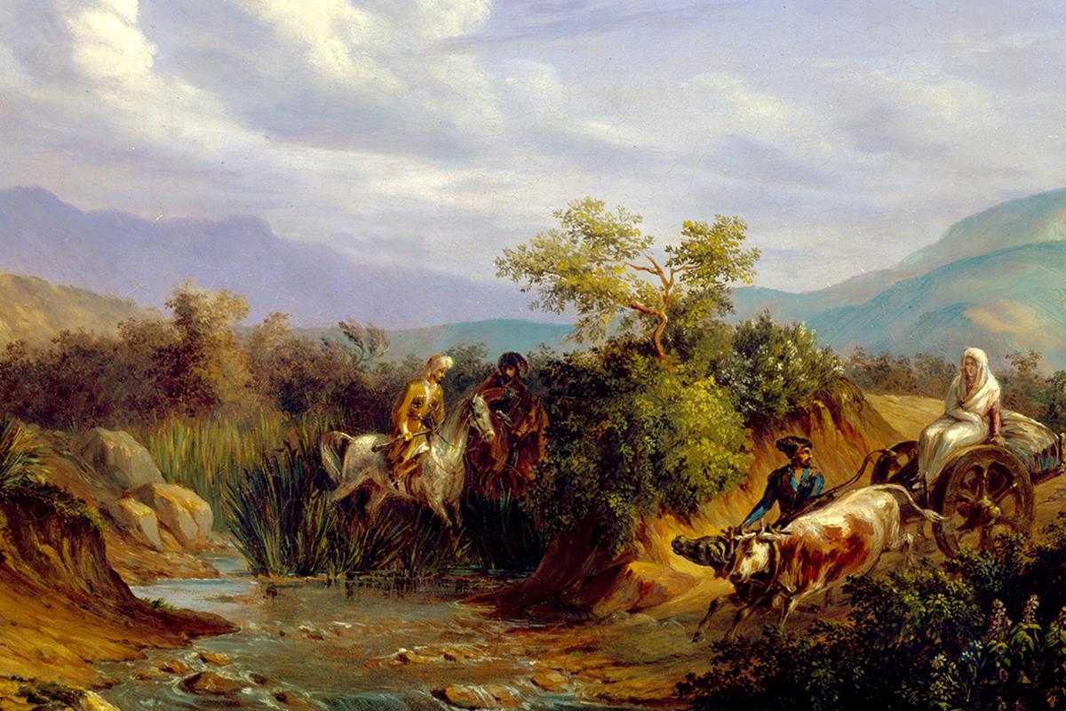 Михаил Лермонтов, «Нападение. Сцена из кавказской жизни» (1838)