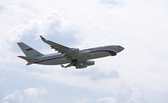 Самолет Ил-96 авиакомпании &quot;Россия&quot;


