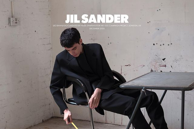 Кадр из рекламной кампании коллекции Jil Sander сезона весна-лето 2021