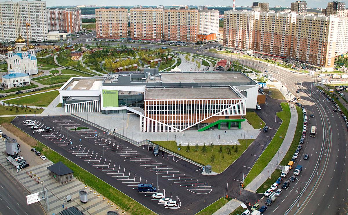 Новый дворец спорта в&nbsp;районе Некрасовка