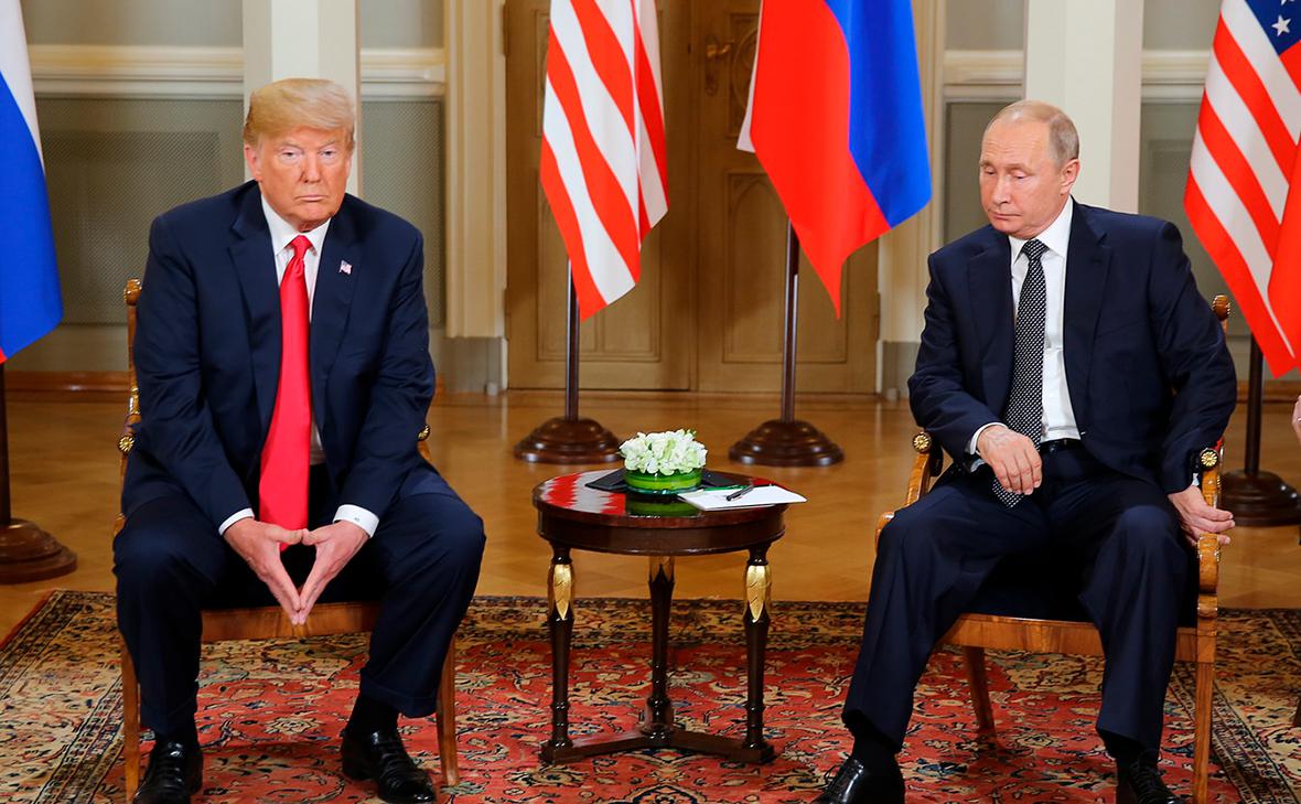 Дональд Трамп и Владимир Путин