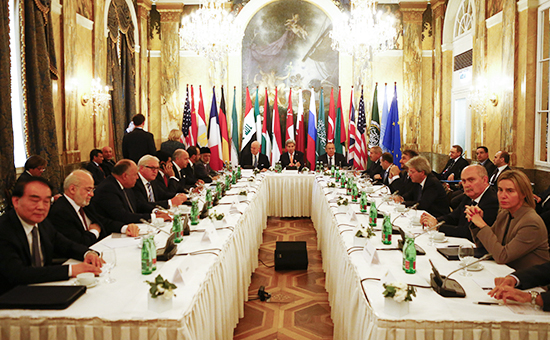 Участники переговоров в Вене