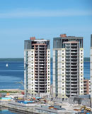 Объем предложения на первичном рынке жилья в Петербурге составляет 2,2 млн кв. м