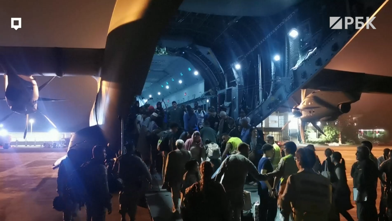 Эвакуация иностранных граждан из Судана. Видео