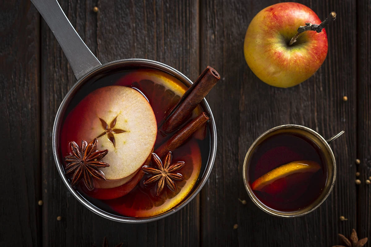 Безалкогольный глинтвейн