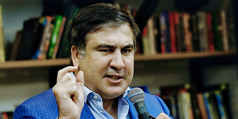 Саакашвили назвал президента Украины Порошенко банальным торгашом