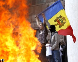 В Молдавии прозошел пожар в здании парламента