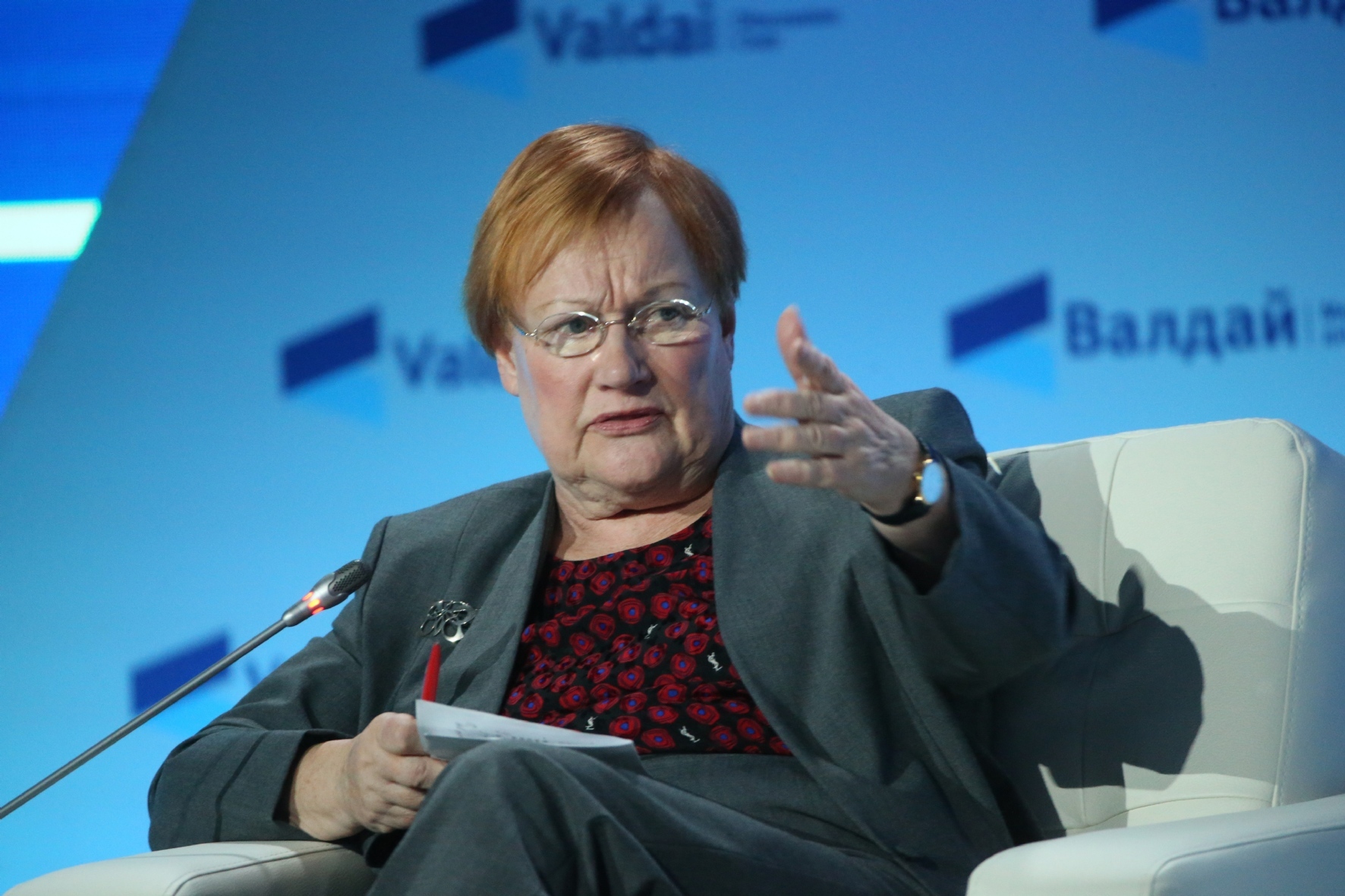 Тарья Халонен,&nbsp;11-я президент Финляндии (2000-2012 гг.)