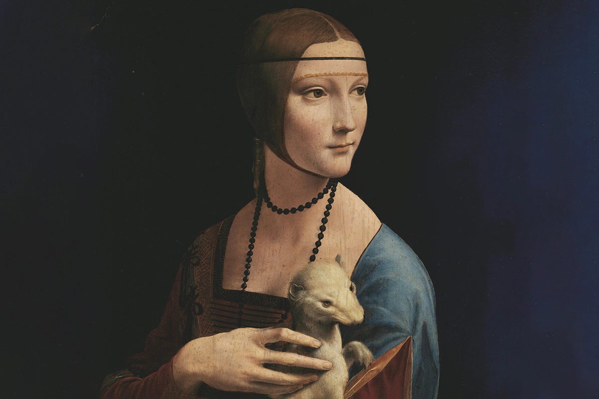 Картина «Дама с горностаем»