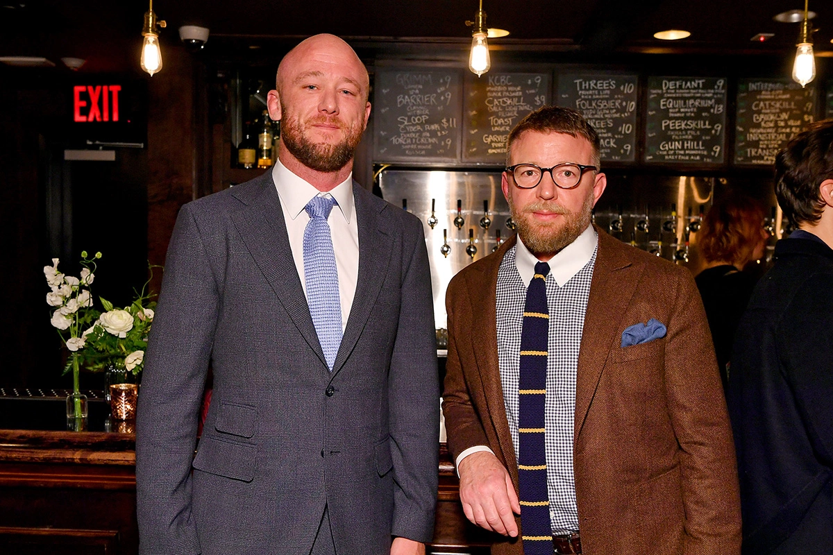 Айван Эткинсон (слева) и Гай Ричи