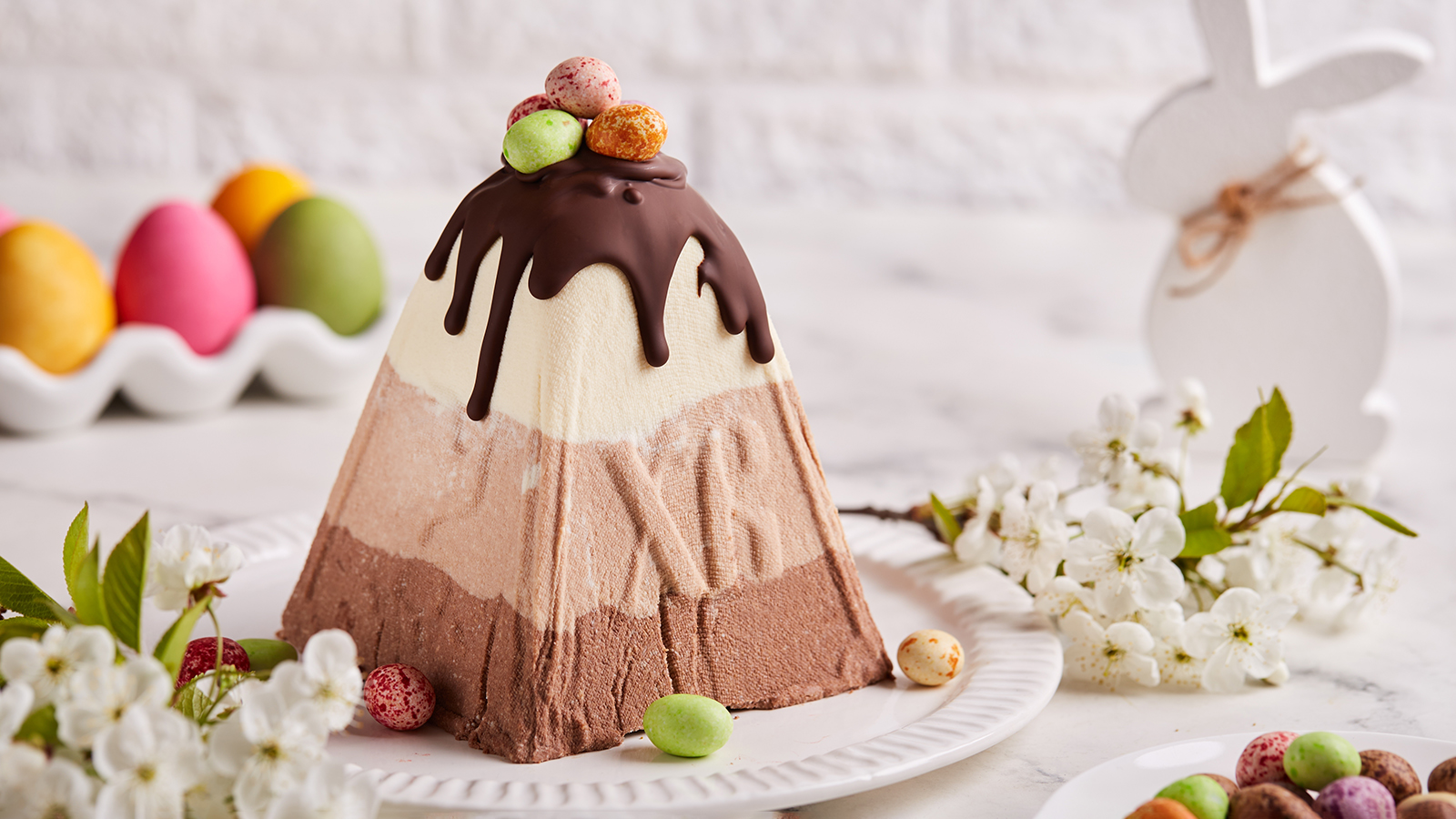 Пасха с треми видами шоколада